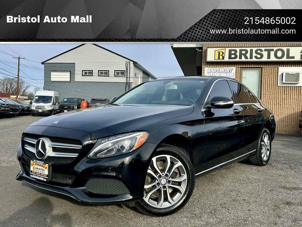 used 2015 Mercedes-Benz C-Class car, priced at $15,995