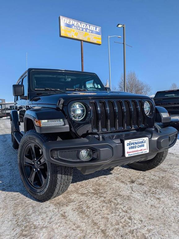 used 2020 Jeep Wrangler Unlimited car, priced at $30,360