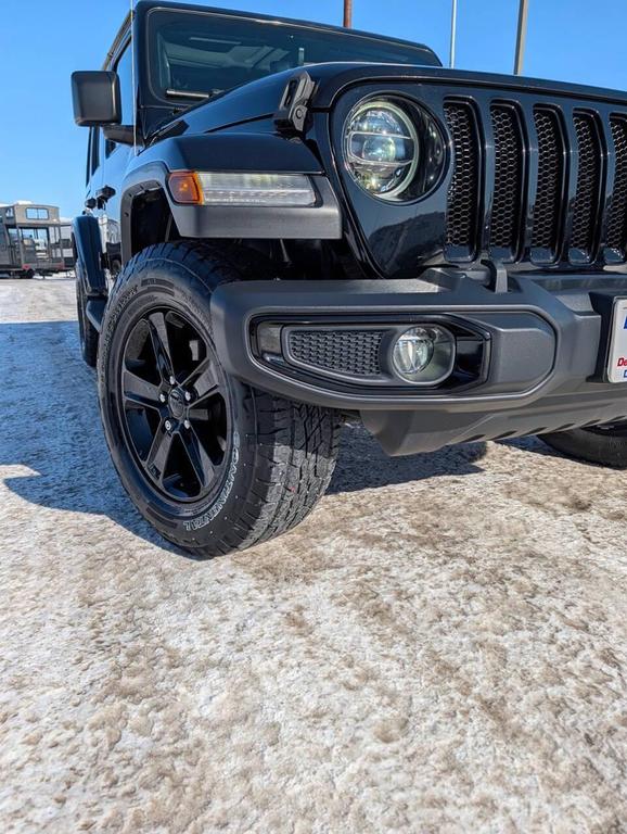 used 2020 Jeep Wrangler Unlimited car, priced at $30,360