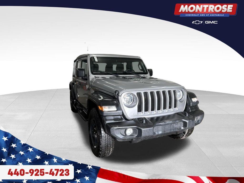 used 2021 Jeep Wrangler Unlimited car, priced at $23,200