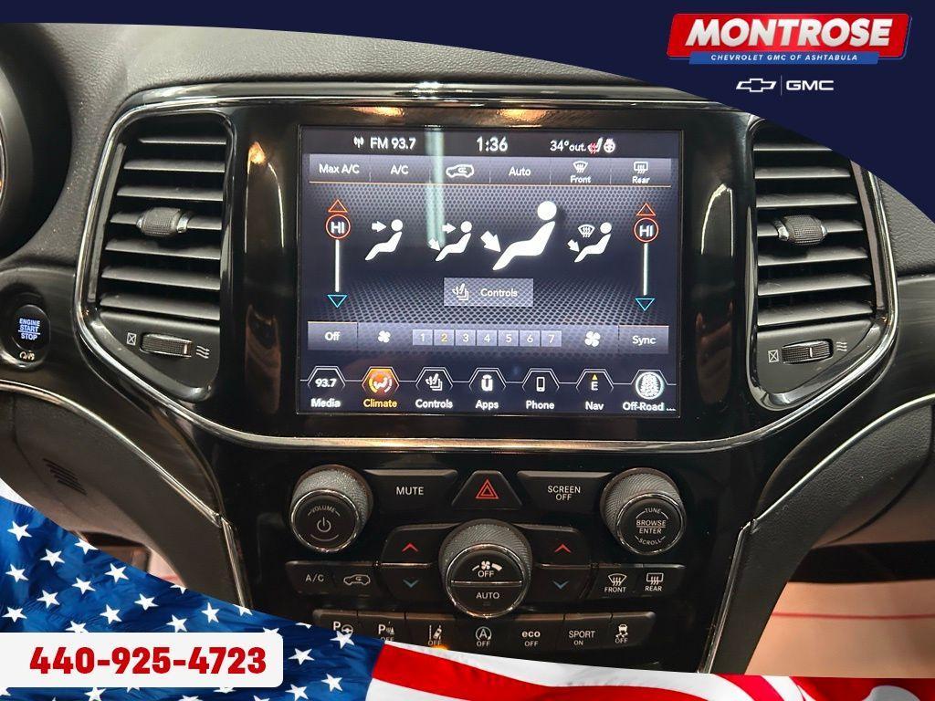 used 2021 Jeep Grand Cherokee car, priced at $21,800