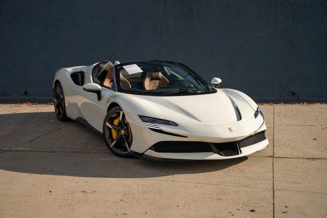 used 2024 Ferrari SF90 Spider car, priced at $569,811
