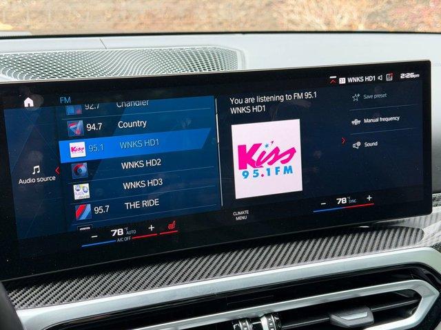 used 2023 BMW M3 car, priced at $86,009