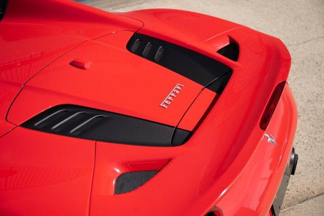 used 2021 Ferrari F8 Spider car, priced at $444,547
