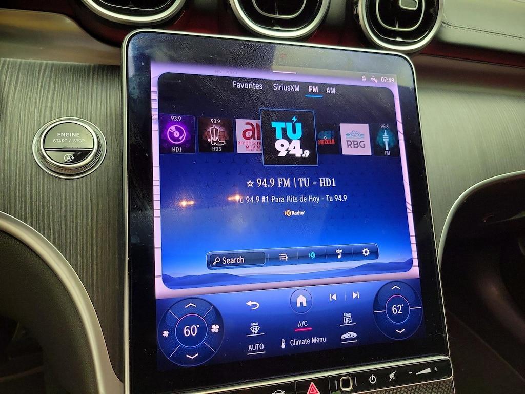 used 2023 Mercedes-Benz C-Class car, priced at $38,998