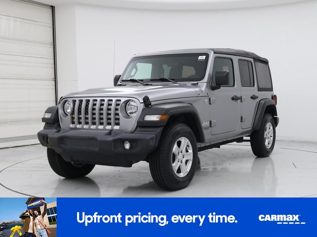 used 2021 Jeep Wrangler car, priced at $20,998