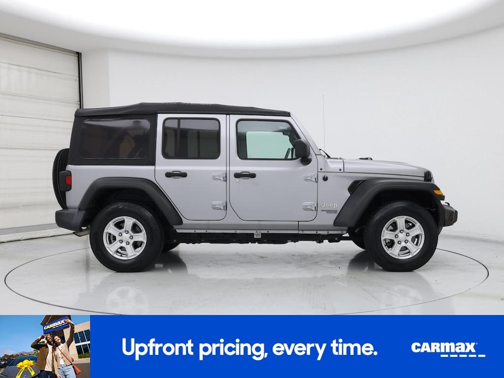 used 2021 Jeep Wrangler car, priced at $20,998