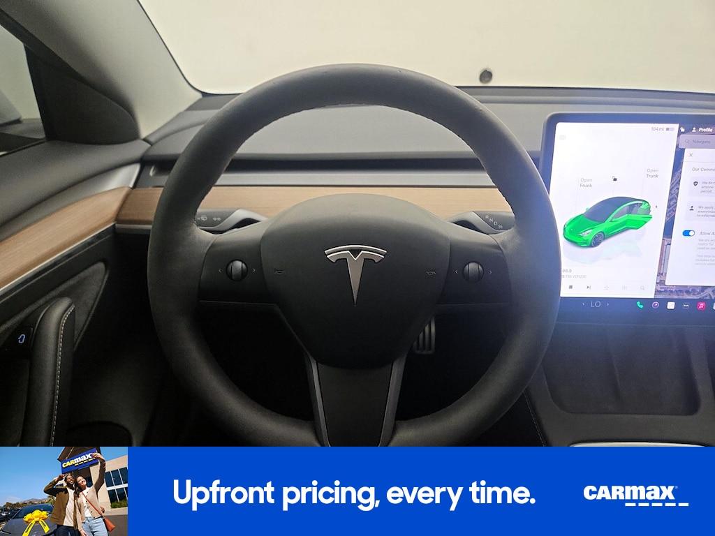 used 2023 Tesla Model 3 car, priced at $32,998