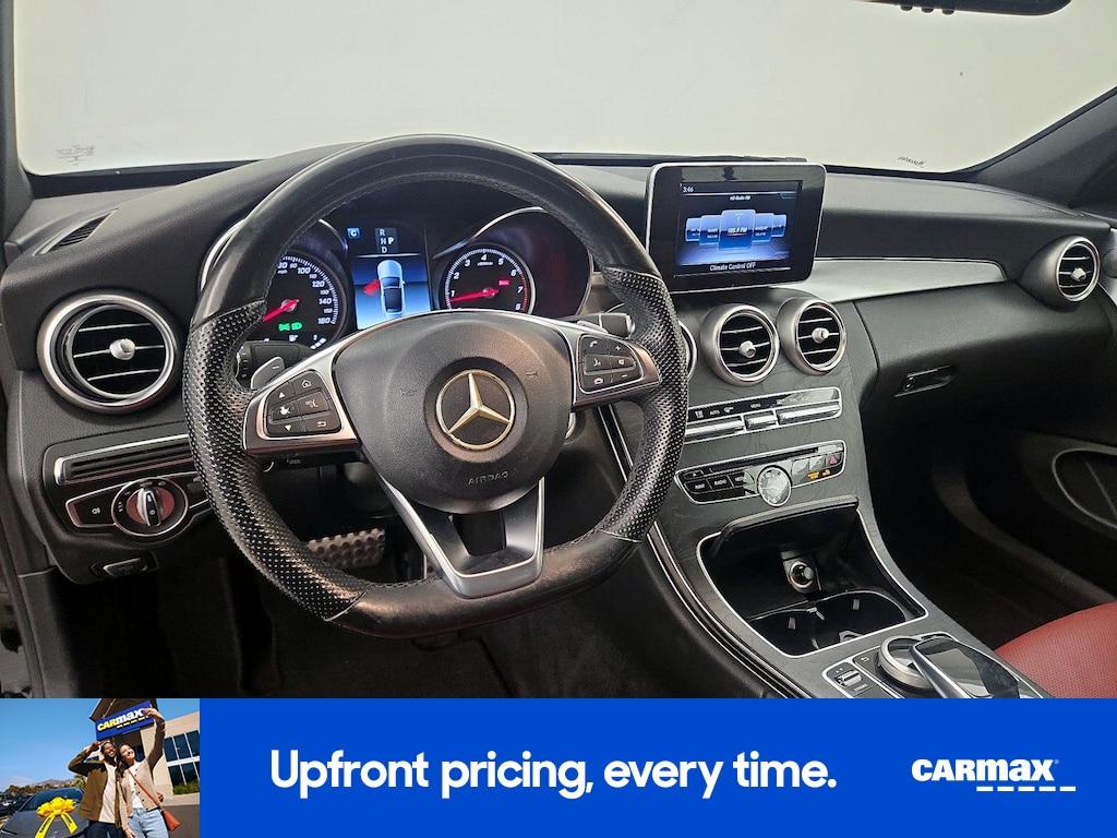 used 2018 Mercedes-Benz C-Class car, priced at $27,998