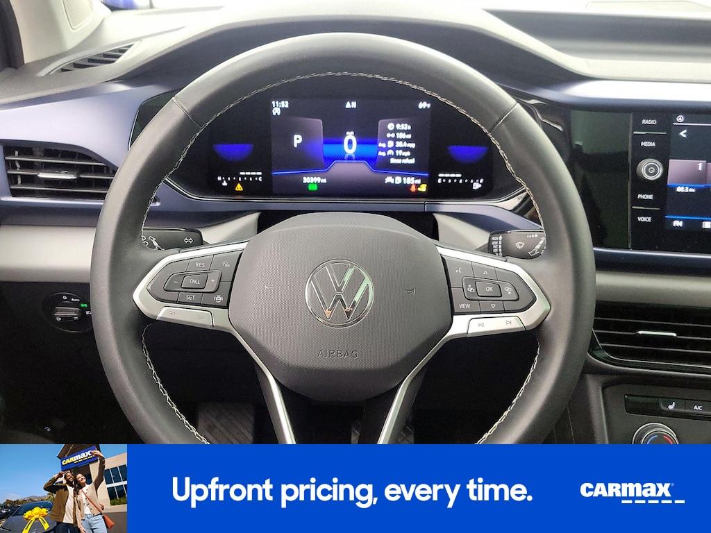 used 2022 Volkswagen Taos car, priced at $20,998