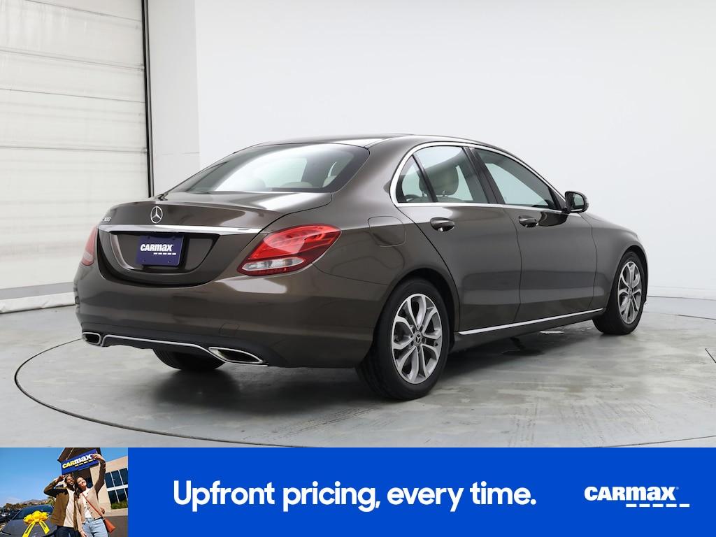 used 2018 Mercedes-Benz C-Class car, priced at $15,998
