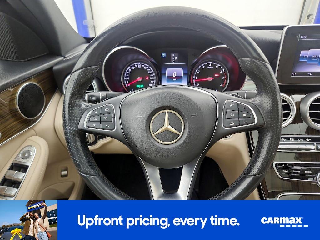 used 2018 Mercedes-Benz C-Class car, priced at $15,998