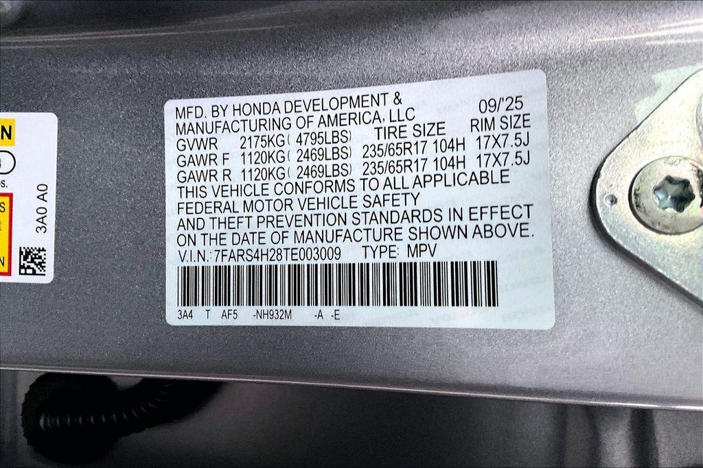 new 2026 Honda CR-V car, priced at $33,870