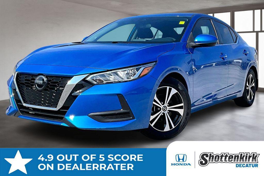 used 2021 Nissan Sentra car, priced at $18,098