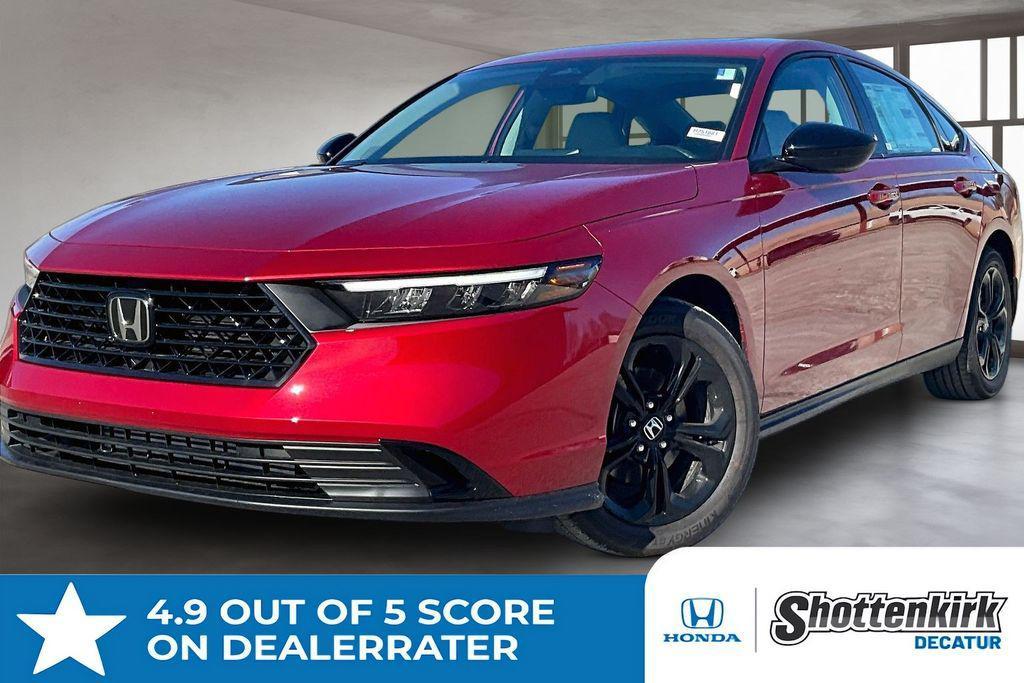 new 2025 Honda Accord car, priced at $31,755