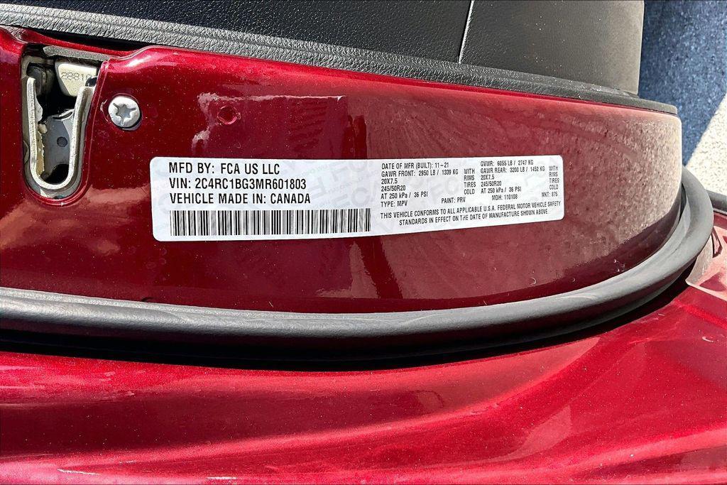 used 2021 Chrysler Pacifica car, priced at $25,344