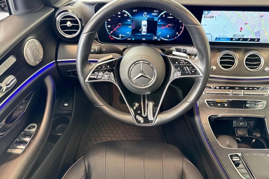 used 2023 Mercedes-Benz E-Class car, priced at $39,994