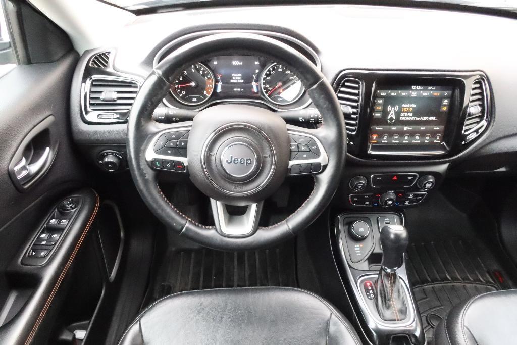 used 2018 Jeep Compass car, priced at $17,493