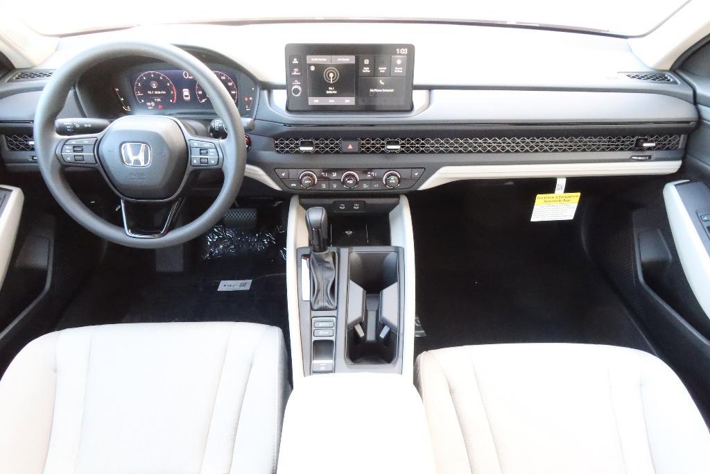 new 2025 Honda Accord car, priced at $32,659