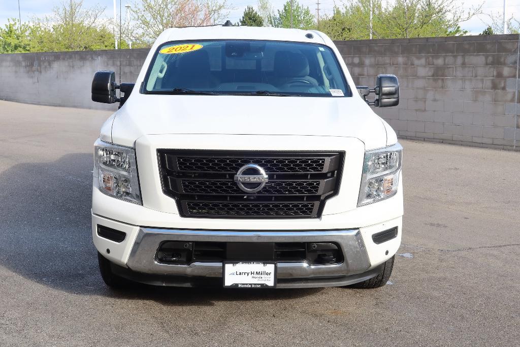 used 2021 Nissan Titan car, priced at $31,349