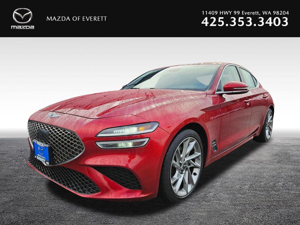 used 2022 Genesis G70 car, priced at $23,499
