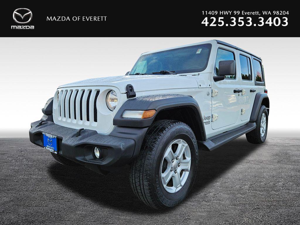 used 2020 Jeep Wrangler Unlimited car, priced at $27,999