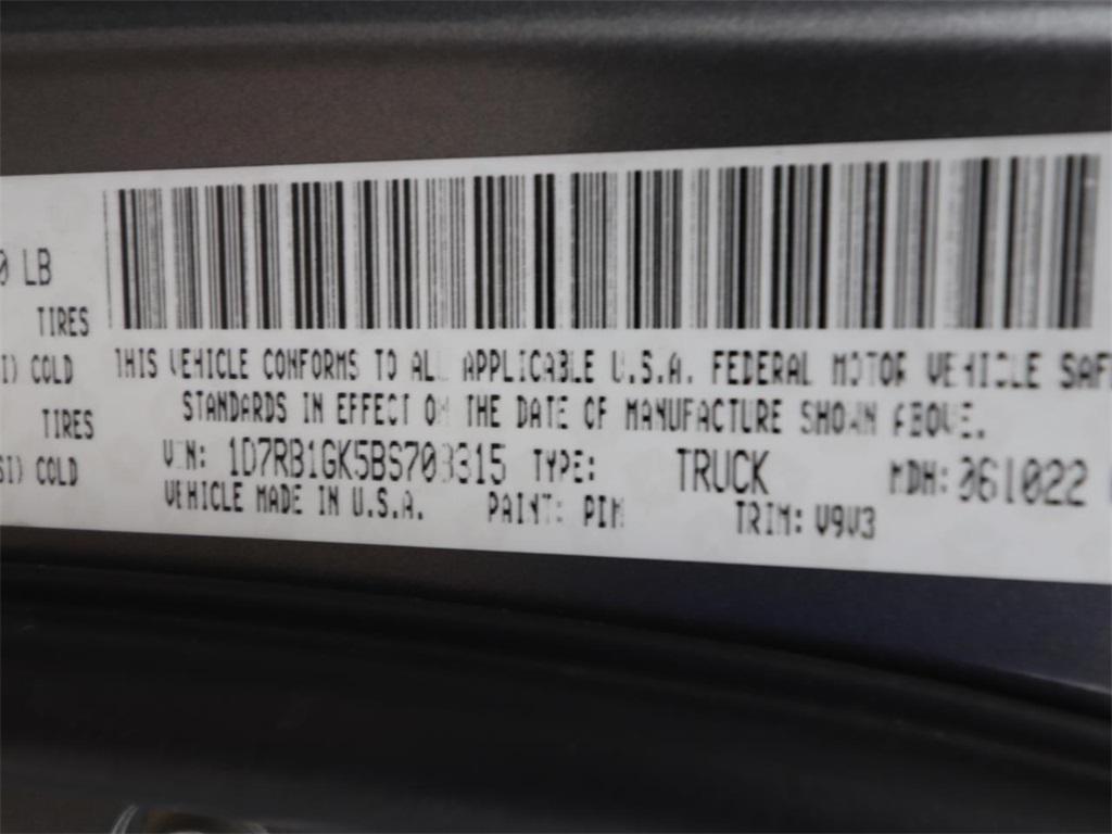 used 2011 Dodge Ram 1500 car, priced at $9,899