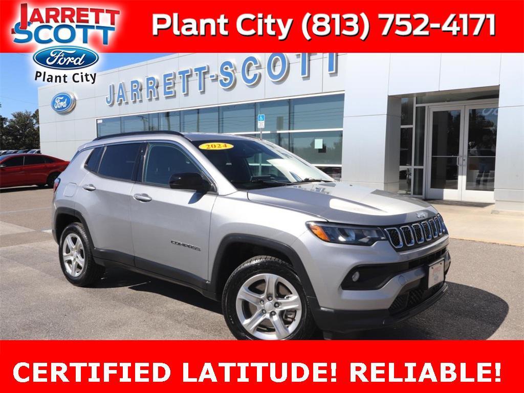 used 2024 Jeep Compass car, priced at $18,926