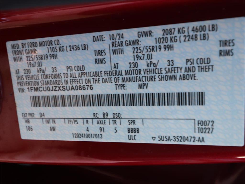 used 2025 Ford Escape car, priced at $32,746