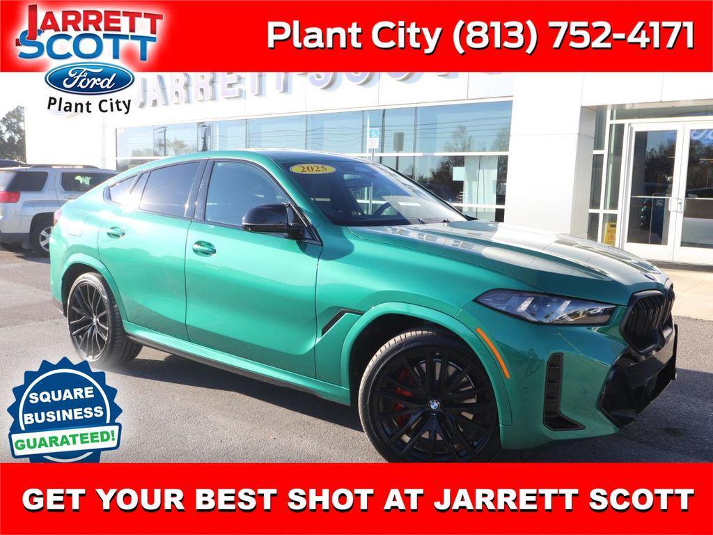 used 2025 BMW X6 car, priced at $78,180