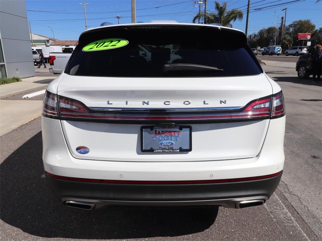 used 2022 Lincoln Nautilus car, priced at $28,454