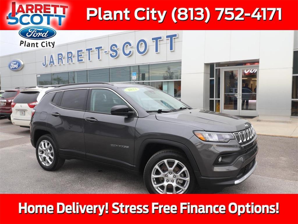 used 2022 Jeep Compass car, priced at $16,989