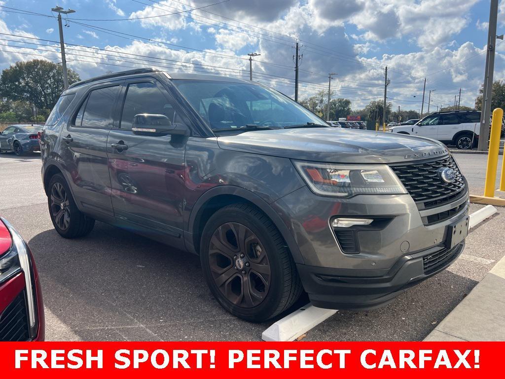 used 2018 Ford Explorer car, priced at $18,907