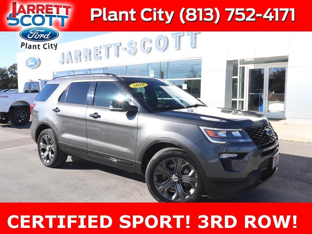 used 2018 Ford Explorer car, priced at $18,907