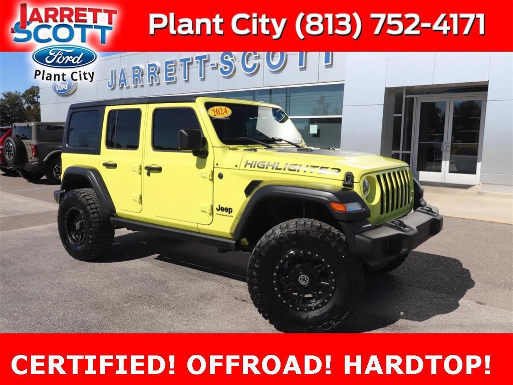 used 2024 Jeep Wrangler car, priced at $30,941