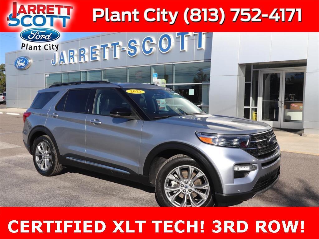 used 2022 Ford Explorer car, priced at $24,589