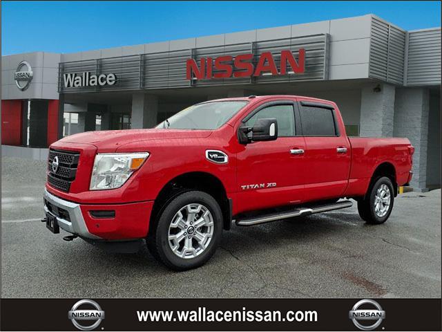 used 2021 Nissan Titan XD car, priced at $34,998
