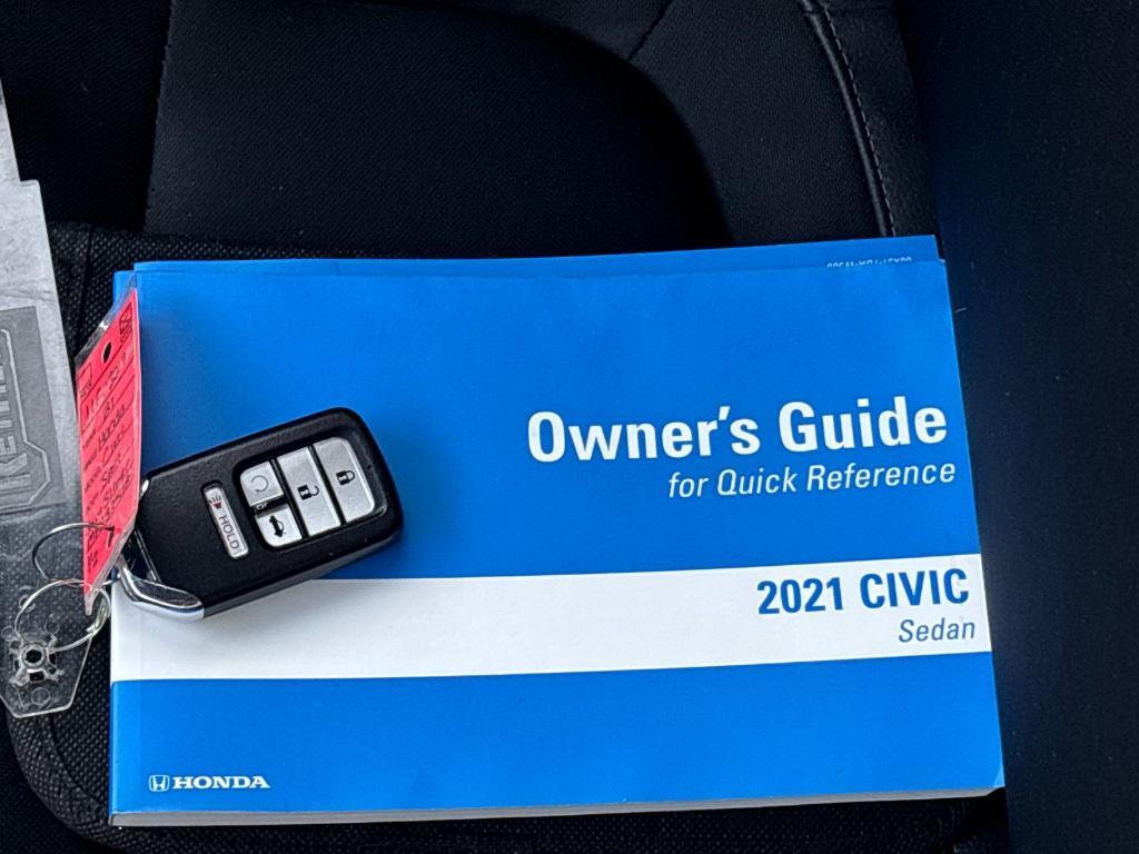 used 2021 Honda Civic car, priced at $18,480