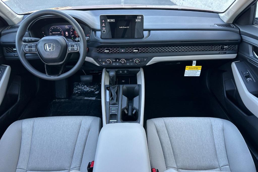 new 2026 Honda Accord car, priced at $32,345