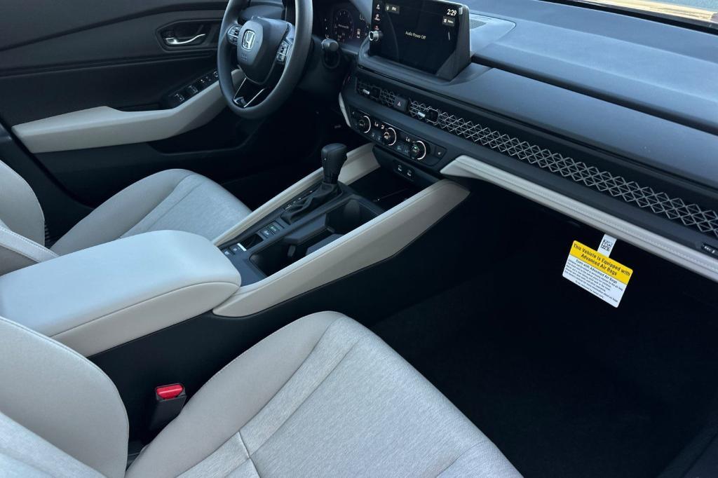 new 2026 Honda Accord car, priced at $32,345