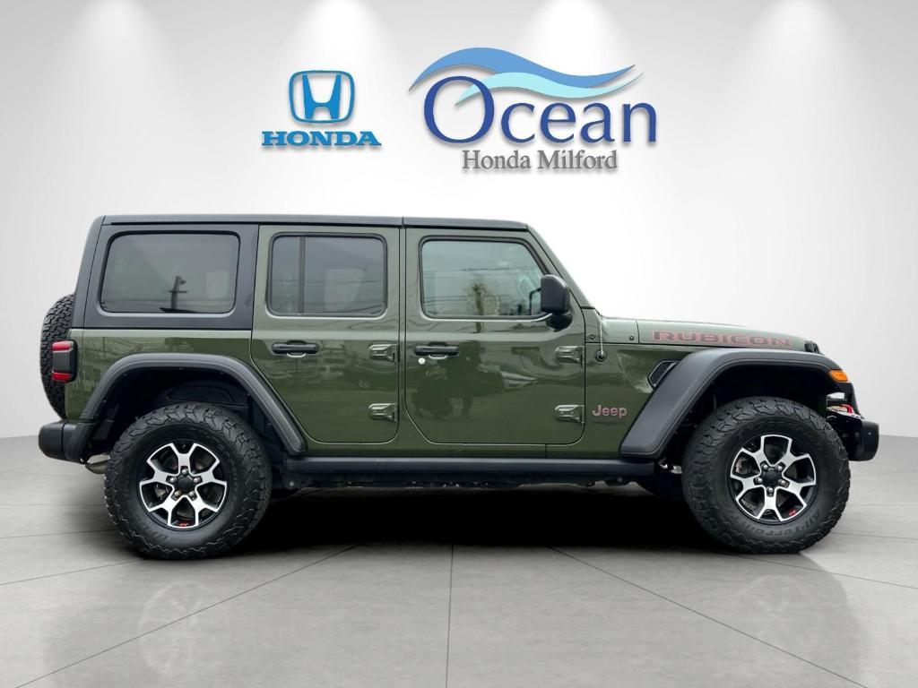 used 2021 Jeep Wrangler Unlimited car, priced at $32,555