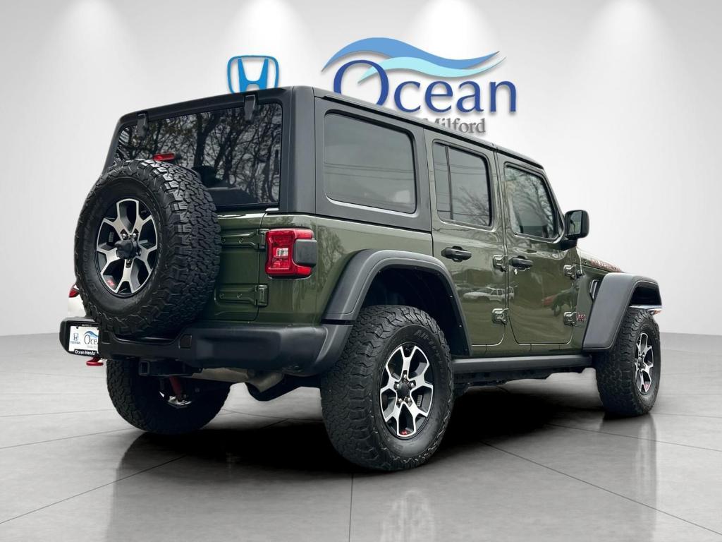 used 2021 Jeep Wrangler Unlimited car, priced at $32,555
