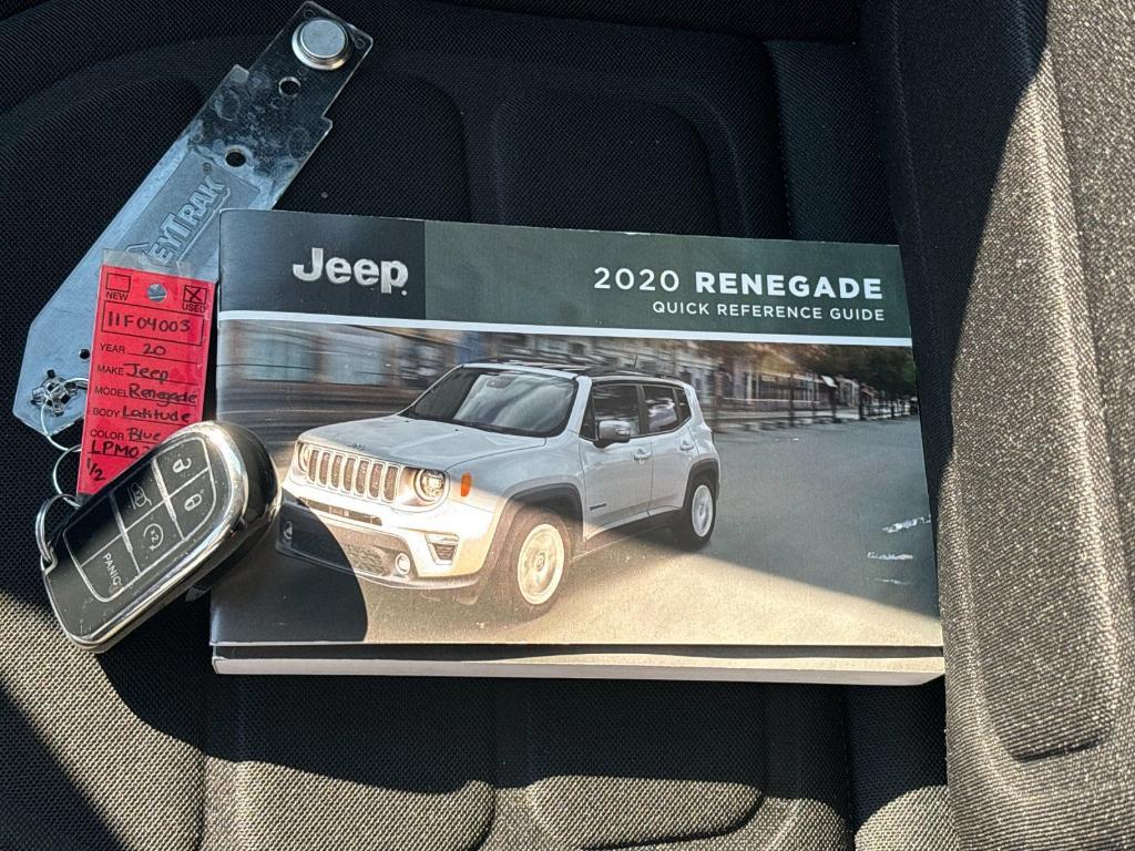 used 2020 Jeep Renegade car, priced at $17,586