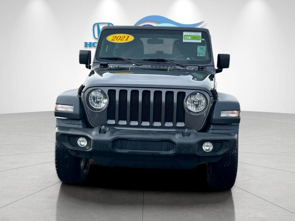 used 2021 Jeep Wrangler Unlimited car, priced at $22,579