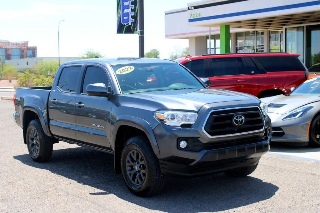 used 2022 Toyota Tacoma car, priced at $28,444