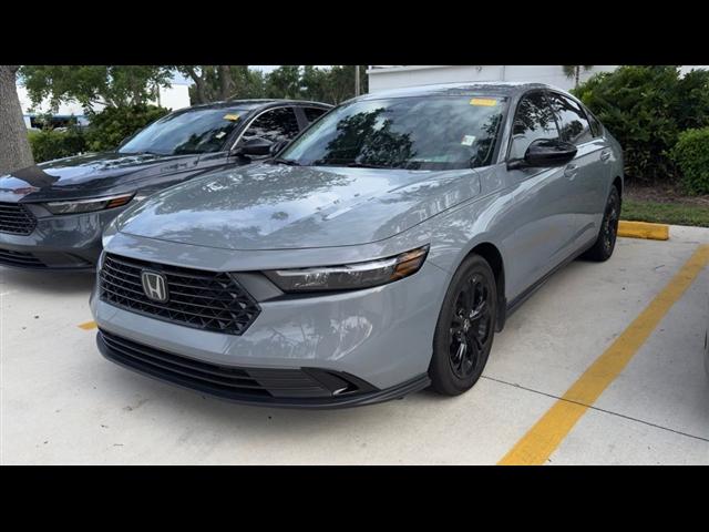 used 2025 Honda Accord car, priced at $29,553