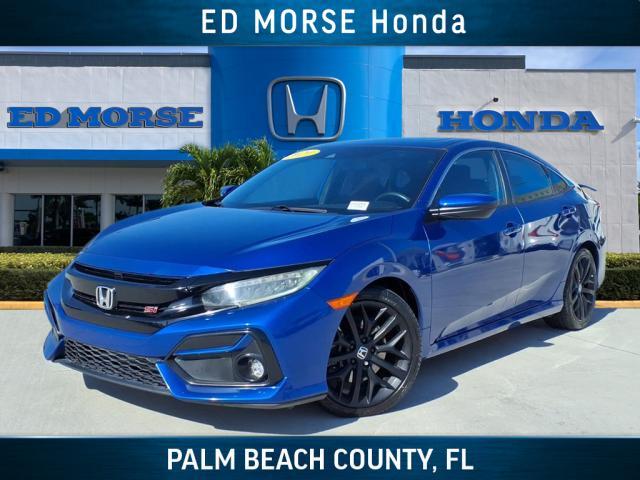 used 2020 Honda Civic Si car, priced at $20,607