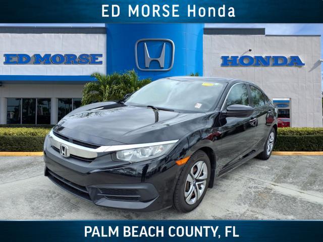 used 2018 Honda Civic car, priced at $15,307