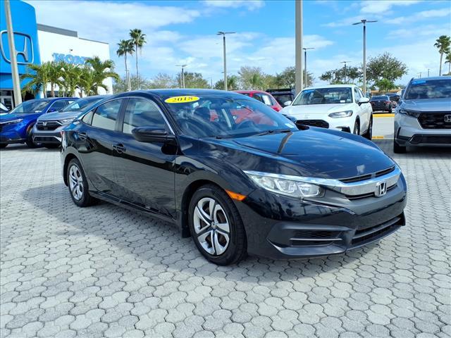 used 2018 Honda Civic car, priced at $15,307