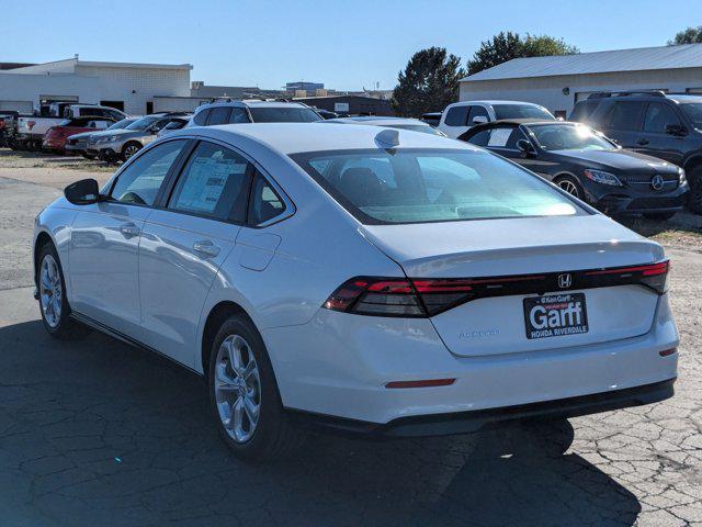new 2025 Honda Accord car, priced at $29,323